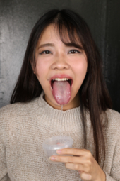 【撮れ高MAXボリュームMAX約45分】ここまで魅せた事がない!!!永野楓果ちゃんのエッろい口唇♥のどチンコ♥唾液♥銀歯