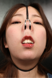 【2021年蔵出し映像】美森あきらの鼻フック鼻観察!!!!!